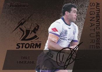 2020 NRL Traders - Authentic Signature Bronze #ASB 07 Dale Finucane Front
